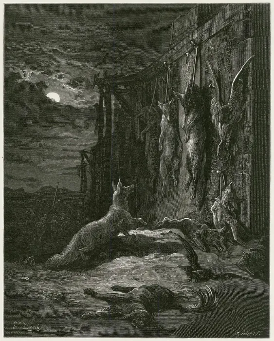 Framed Print : Fable English Fox Myth Fables La Fontaine Circa Framed Print : Fable English Fox Myth Fables La Fontaine Circa