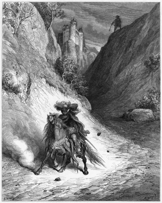 Framed Print : Fable  /  Lion & Gnat