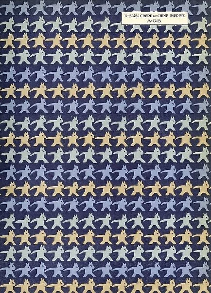 Fabric design, Art Gout Beaute, 1929