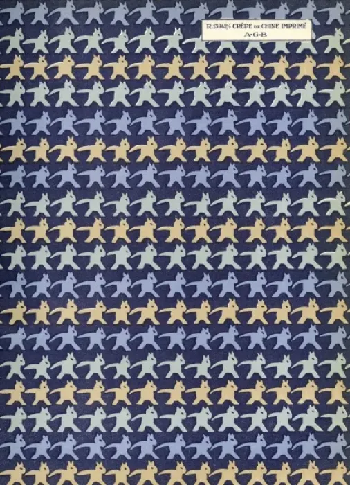 Framed Print : Fabric design, Art Gout Beaute, 1929 Framed Print : Fabric design, Art Gout Beaute, 1929