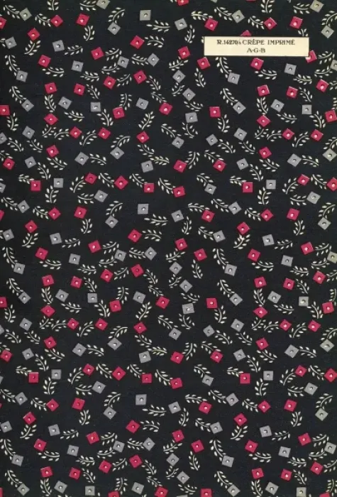 Framed Print : Fabric design, Art Gout Beaute, 1929 Framed Print : Fabric design, Art Gout Beaute, 1929