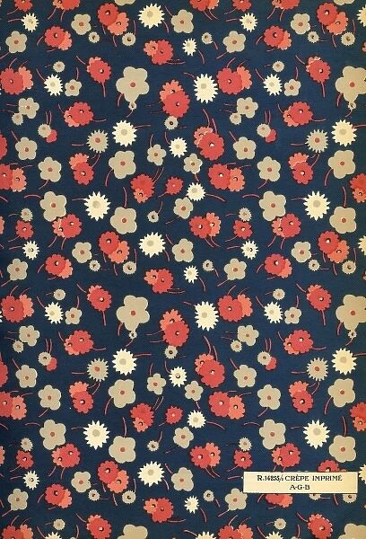 Fabric design, Art Gout Beaute, 1929