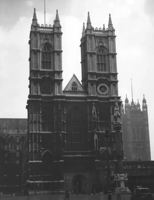 Framed Print : Facade of Westminster Abbey, London Framed Print : Facade of Westminster Abbey, London