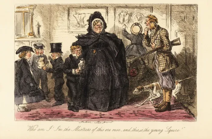 Framed Print : Facey Romford dispossessed by the rightful heir, young Framed Print : Facey Romford dispossessed by the rightful heir, young