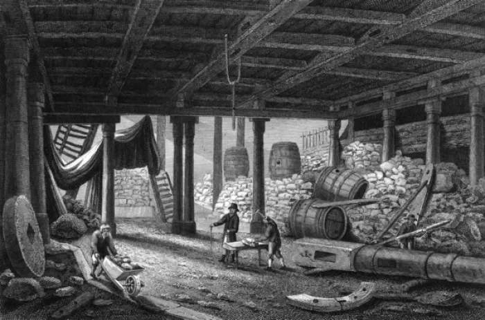 Framed Print : Factory Interior Framed Print : Factory Interior