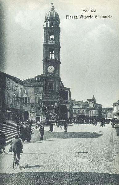 Faenza, Italy - Piazza Vittorio Emanuele