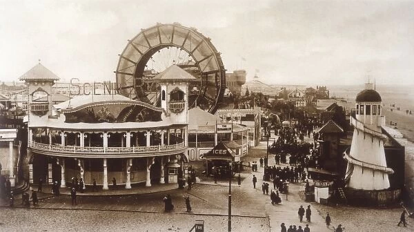 Fair at Blackpool, 1915