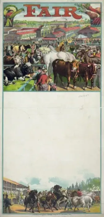 Framed Print : Fair. Date c1891 Jun. 2 Framed Print : Fair. Date c1891 Jun. 2