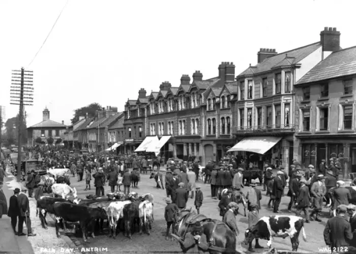Framed Print : Fair Day, Antrim Framed Print : Fair Day, Antrim