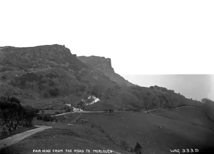 Framed Print : Fair Head from the Road to Murlough Framed Print : Fair Head from the Road to Murlough