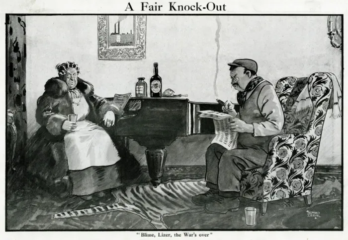 Framed Print : A fair knock-out Framed Print : A fair knock-out