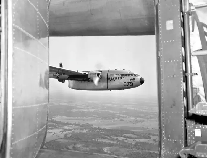 Framed Print : Fairchild C-119F Flying Boxcar 51-7979 Framed Print : Fairchild C-119F Flying Boxcar 51-7979