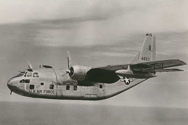 Fairchild C-123B-FA Provider, 54-657, of the USAF