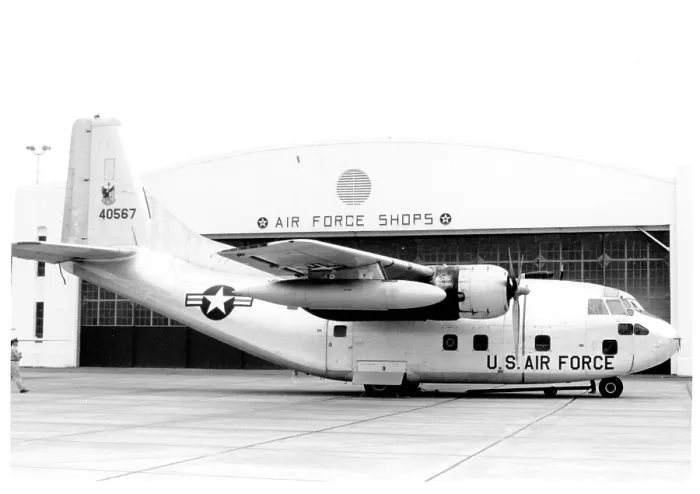 Framed Print : Fairchild C-123B Provider Framed Print : Fairchild C-123B Provider