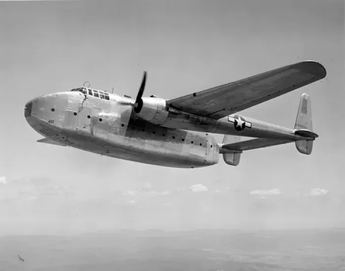 Framed Print : Fairchild C-82A Packet 44-23004 Framed Print : Fairchild C-82A Packet 44-23004