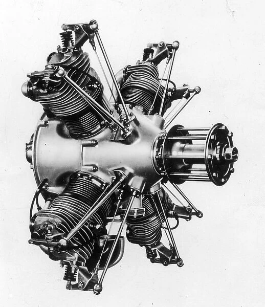 Fairchild-Caminez four-cylinder air-cooled radial