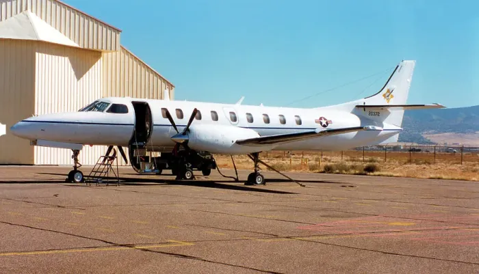 Framed Print : Fairchild / Swearingen C-26B Metro III 92-0372 Framed Print : Fairchild / Swearingen C-26B Metro III 92-0372