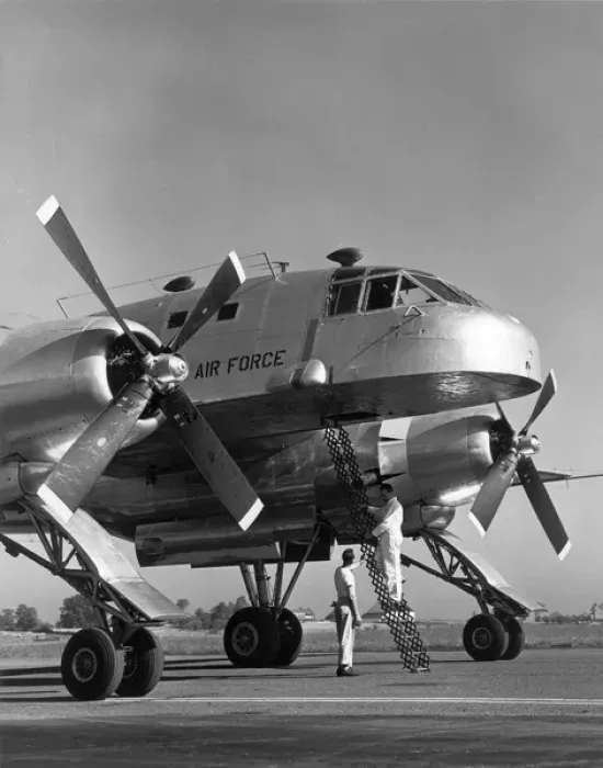 Framed Print : Fairchild XC-120 Pack Plane 48-330 Framed Print : Fairchild XC-120 Pack Plane 48-330