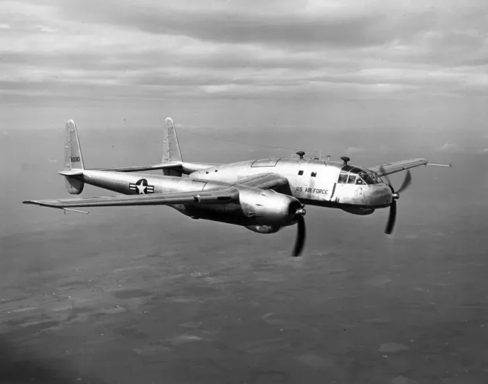 Framed Print : Fairchild XC-120 Pack Plane 48-330 Framed Print : Fairchild XC-120 Pack Plane 48-330
