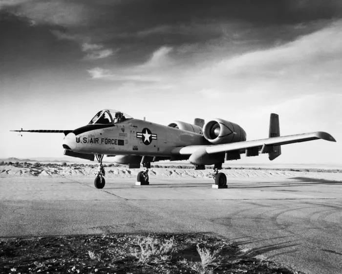 Framed Print : Fairchild YA-10A Thunderbolt II / 2 Framed Print : Fairchild YA-10A Thunderbolt II / 2