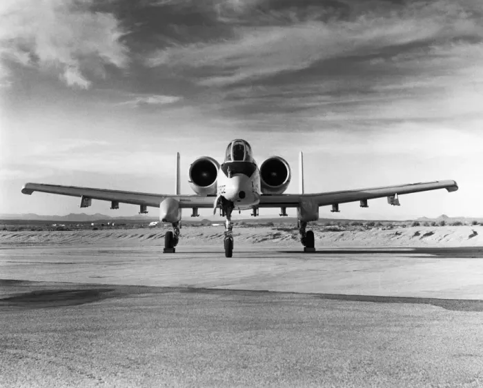Framed Print : Fairchild YA-10A Thunderbolt II / 2 Framed Print : Fairchild YA-10A Thunderbolt II / 2