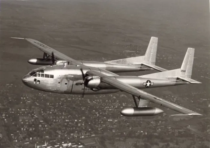 Framed Print : Fairchild YC-119H Skyvan, 51-2585 Framed Print : Fairchild YC-119H Skyvan, 51-2585