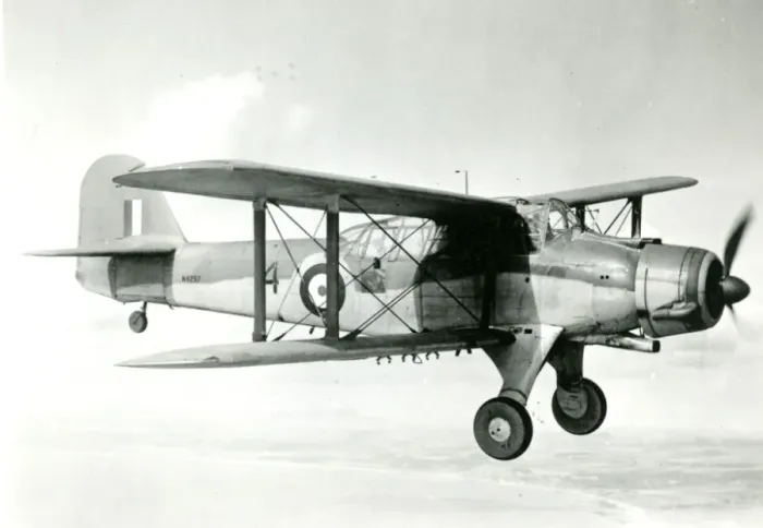 Framed Print : Fairey Albacore, N4257 Framed Print : Fairey Albacore, N4257