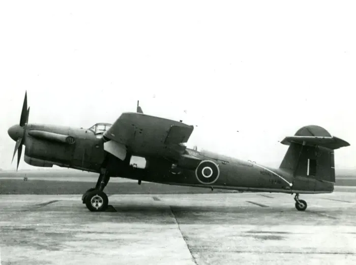 Framed Print : Fairey Barracuda V, LS479, was a coverted MkII