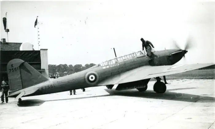 Framed Print : Fairey Battle, K7561 Framed Print : Fairey Battle, K7561