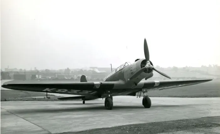 Framed Print : Fairey Battle testbed for the Bristol Taurus radial, K9331