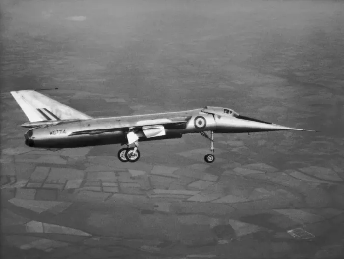 Framed Print : Fairey Delta 2 and Peter Twiss Framed Print : Fairey Delta 2 and Peter Twiss