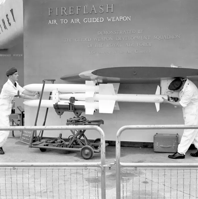Framed Print : Fairey Fireflash Air-Air-Missile Framed Print : Fairey Fireflash Air-Air-Missile
