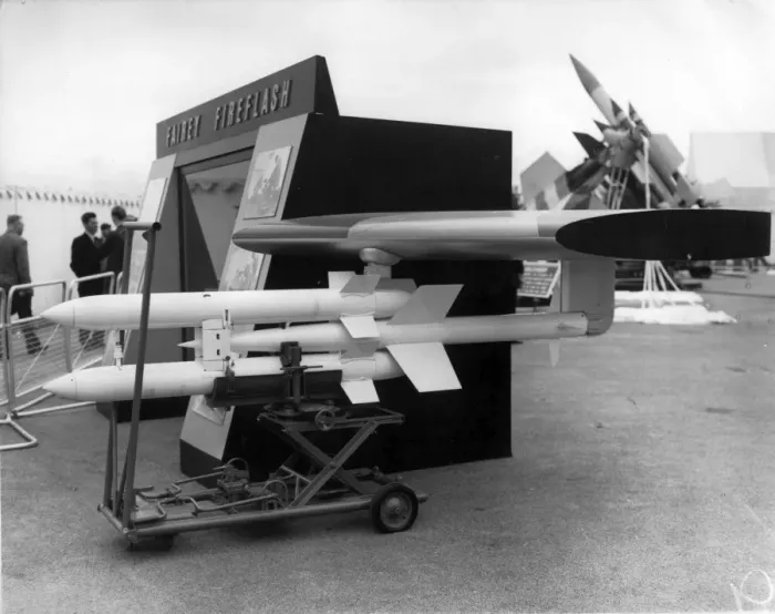 Framed Print : Fairey Fireflash air-to-air missile Framed Print : Fairey Fireflash air-to-air missile