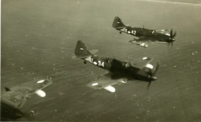Framed Print : Fairey Firefly FR4s of the Royal Netherlands Naval Air S? Framed Print : Fairey Firefly FR4s of the Royal Netherlands Naval Air S?