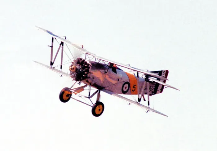 Framed Print : Fairey Flycatcher replica G-BEYB - S1287 Framed Print : Fairey Flycatcher replica G-BEYB - S1287