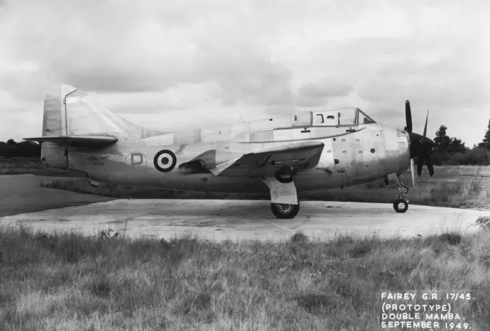 Framed Print : Fairey Gannet