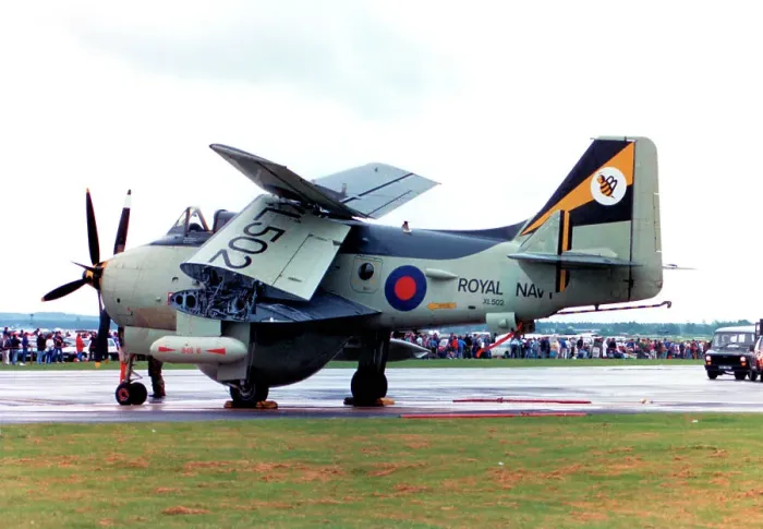 Framed Print : Fairey Gannet AEW.3 G-BMYP / XL502 Framed Print : Fairey Gannet AEW.3 G-BMYP / XL502
