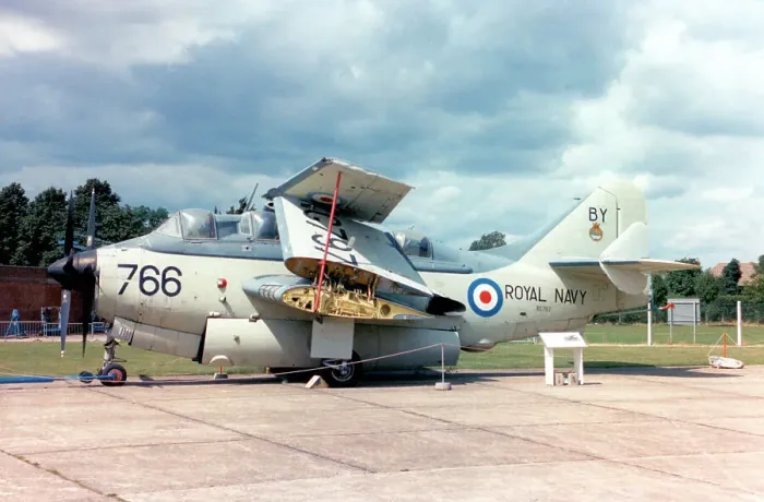 Framed Print : Fairey Gannet ECM. 6 XG797 Framed Print : Fairey Gannet ECM. 6 XG797
