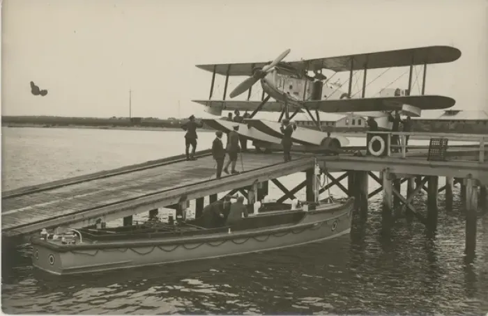 Framed Print : Fairey IIID, ANA-3 or A10-3, at Point Cooke Framed Print : Fairey IIID, ANA-3 or A10-3, at Point Cooke