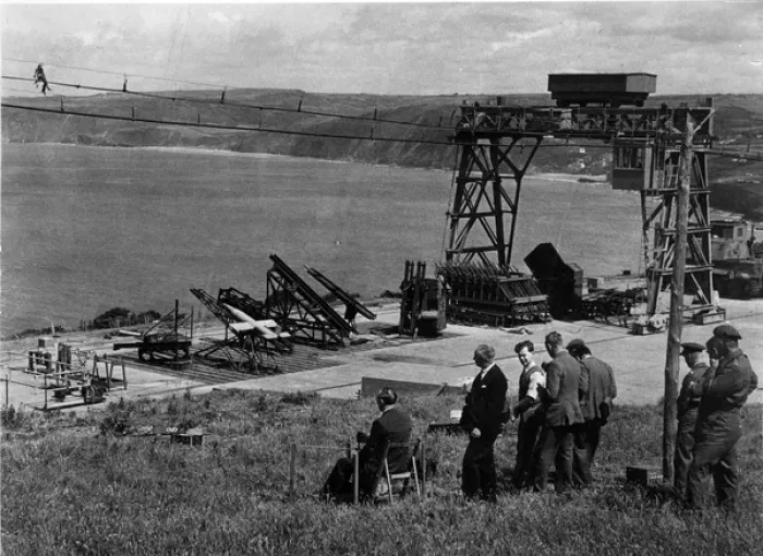 Framed Print : Fairey Stooge - first British pilotless radio-controlled mis Framed Print : Fairey Stooge - first British pilotless radio-controlled mis
