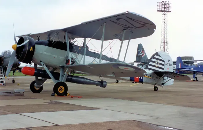 Framed Print : Fairey Swordfish II W5856 Framed Print : Fairey Swordfish II W5856