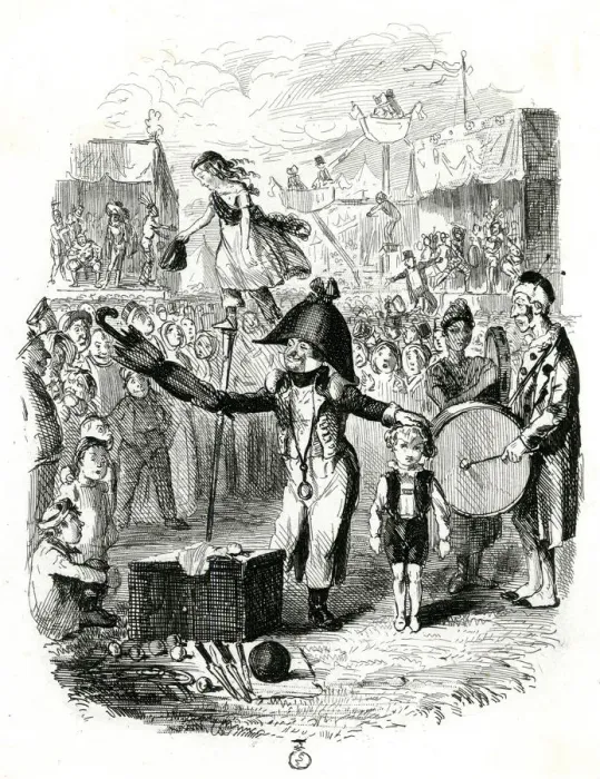 Framed Print : Fairground scene - Christophers First Appearance in public Framed Print : Fairground scene - Christophers First Appearance in public