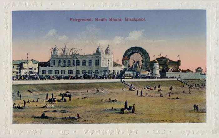 Framed Print : Fairground - South Shore, Blackpool, Lancashire Framed Print : Fairground - South Shore, Blackpool, Lancashire