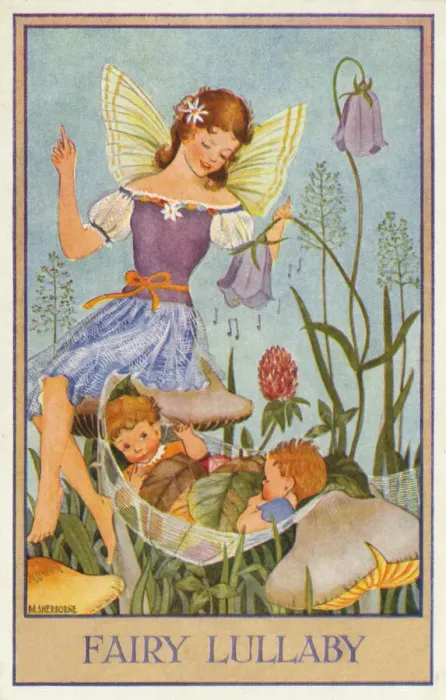 Framed Print : Fairies & flowers Framed Print : Fairies & flowers