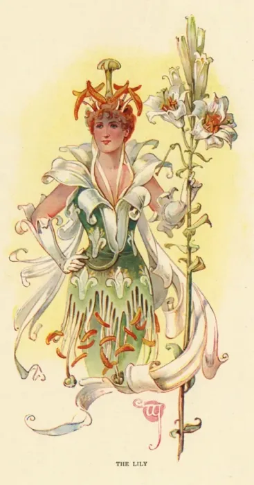 Framed Print : Fairies of the Garden - The Lily Framed Print : Fairies of the Garden - The Lily