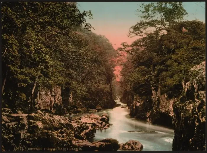 Framed Print : Fairy Glen II, Bettws-y-Coed (i. e. Betws), Wales Framed Print : Fairy Glen II, Bettws-y-Coed (i. e. Betws), Wales
