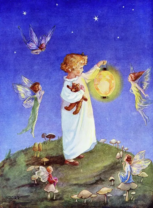 Framed Print : The Fairy Lantern, by Grace Jones Framed Print : The Fairy Lantern, by Grace Jones