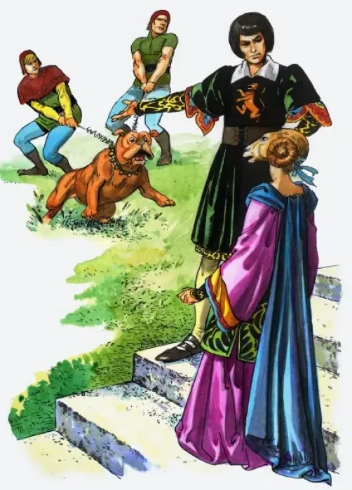 Framed Print : Fairy Tales from Many Lands: The Fairy Lizard Framed Print : Fairy Tales from Many Lands: The Fairy Lizard