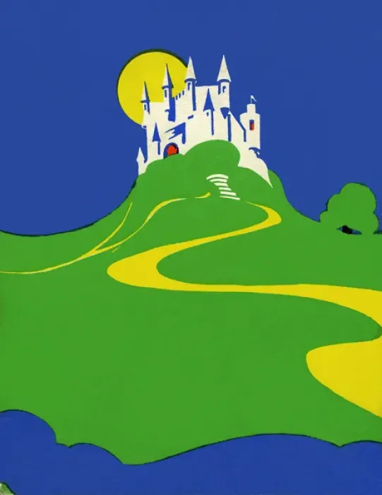 Framed Print : Fairyland castle Framed Print : Fairyland castle
