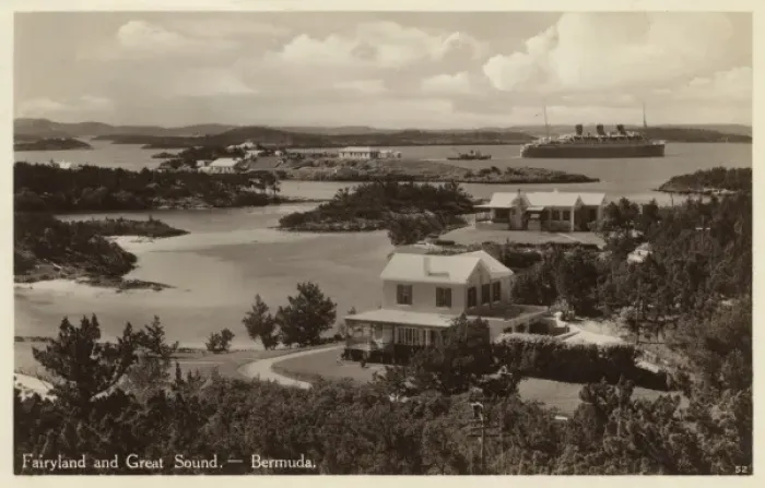 Framed Print : Fairyland and Great Sound - Bermuda Framed Print : Fairyland and Great Sound - Bermuda